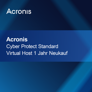Acronis Cyber Protect Standard Host Virtuale