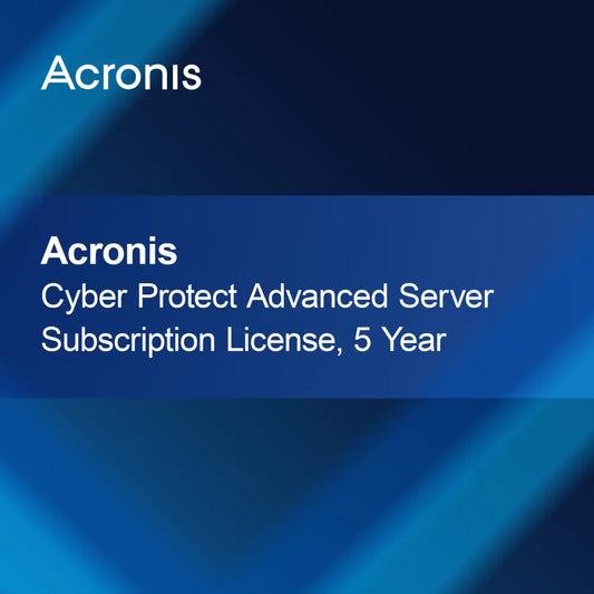 Άδεια Συνδρομής Acronis Cyber Protect Advanced Server, 5 Έτη