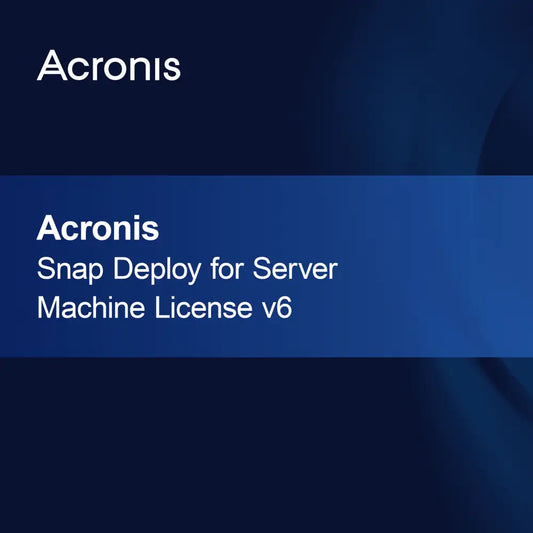 Άδεια μηχανής διακομιστή Acronis Snap Deploy v6