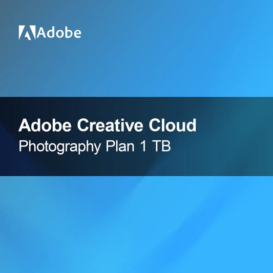 Adobe Creative Cloud Načrt za fotografijo za izobraževanje