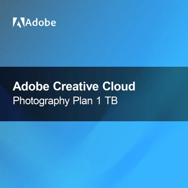 Adobe Creative Cloud Načrt za fotografijo za izobraževanje