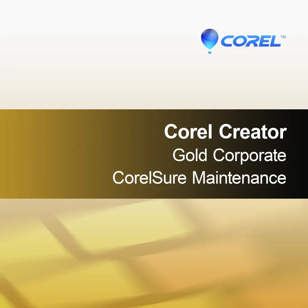 Corel Creator Gold Corporate CorelSure поддръжка