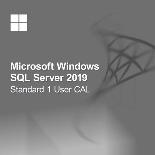 Microsoft SQL Server 2019 Standard 1 Gebruiker CAL