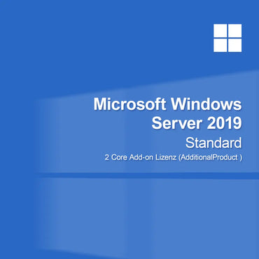 Lisensi Add-on 2 Core Microsoft Windows Server 2019 Standard (AdditionalProduct)